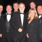 2007 Spotlight Awards Orchestra at the Dorothy Chandler Pavilion: John Beasley, Tom Hynes, John Sawoski, Kim Richmond,Giovanna Joyce Imbesi, Joel Hamilton, & Ralph Razze.