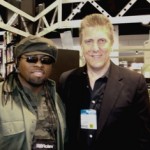 NAMM 2008: Multi-platinum hit songwriter/drummer/producer and 2007 ASCAP Award winner John "Cheese" Williams (photo courtesy of John "Cheese" Williams).